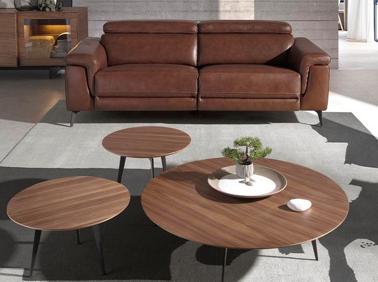 Диван 3-х местный 5319-3P-M1595 /6117 с реклайнером коричневый