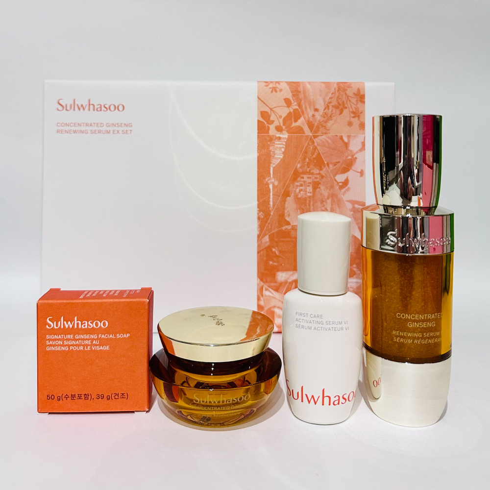 Сыворотка с женьшенем SULWHASOO GINSENG Reneving Serum EX Set