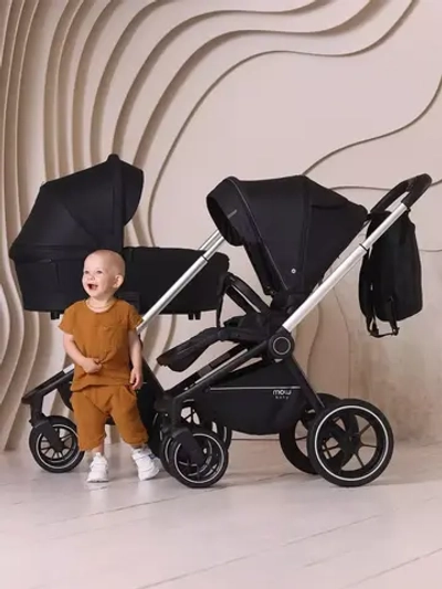Коляска детская MOWBaby "ZOOM"PU (2в1) RA086