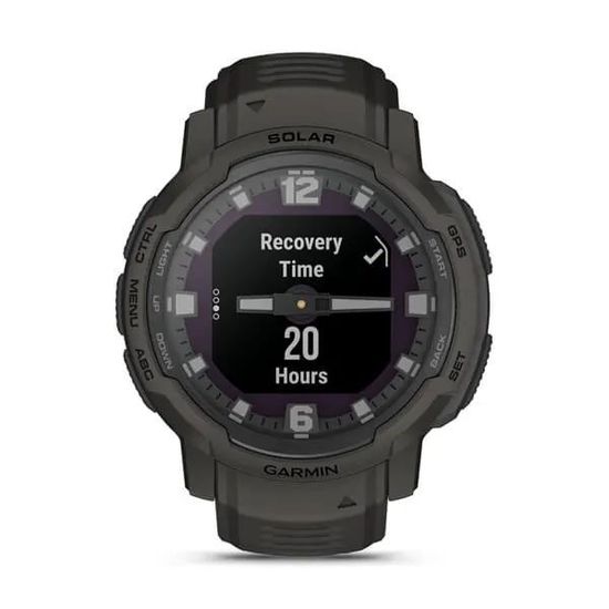 Умные часы Garmin Instinct Crossover Solar графитовый
