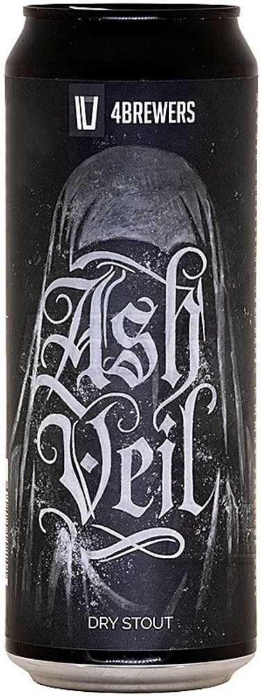 Пиво Четыре Пивовара Эш Вейл / 4 Brewers Ash Veil 0.45 - банка