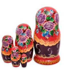 Народные промыслы МР-43/39-G Матрешка 5м «Василина»