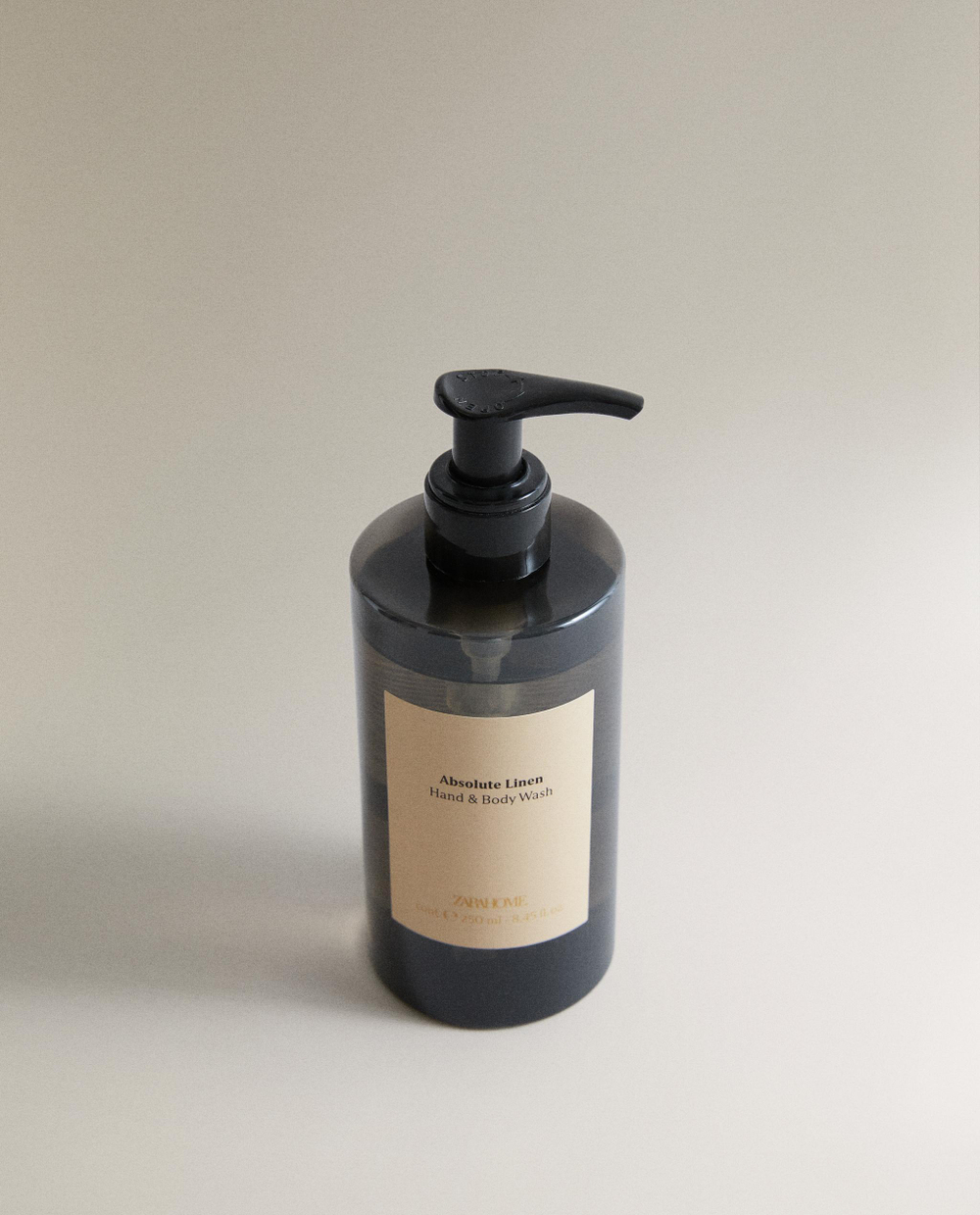 Zara Home Жидкое мыло Absolute Linen 250 мл для рук и тела, парфюмированное, аромат парфюмированный
