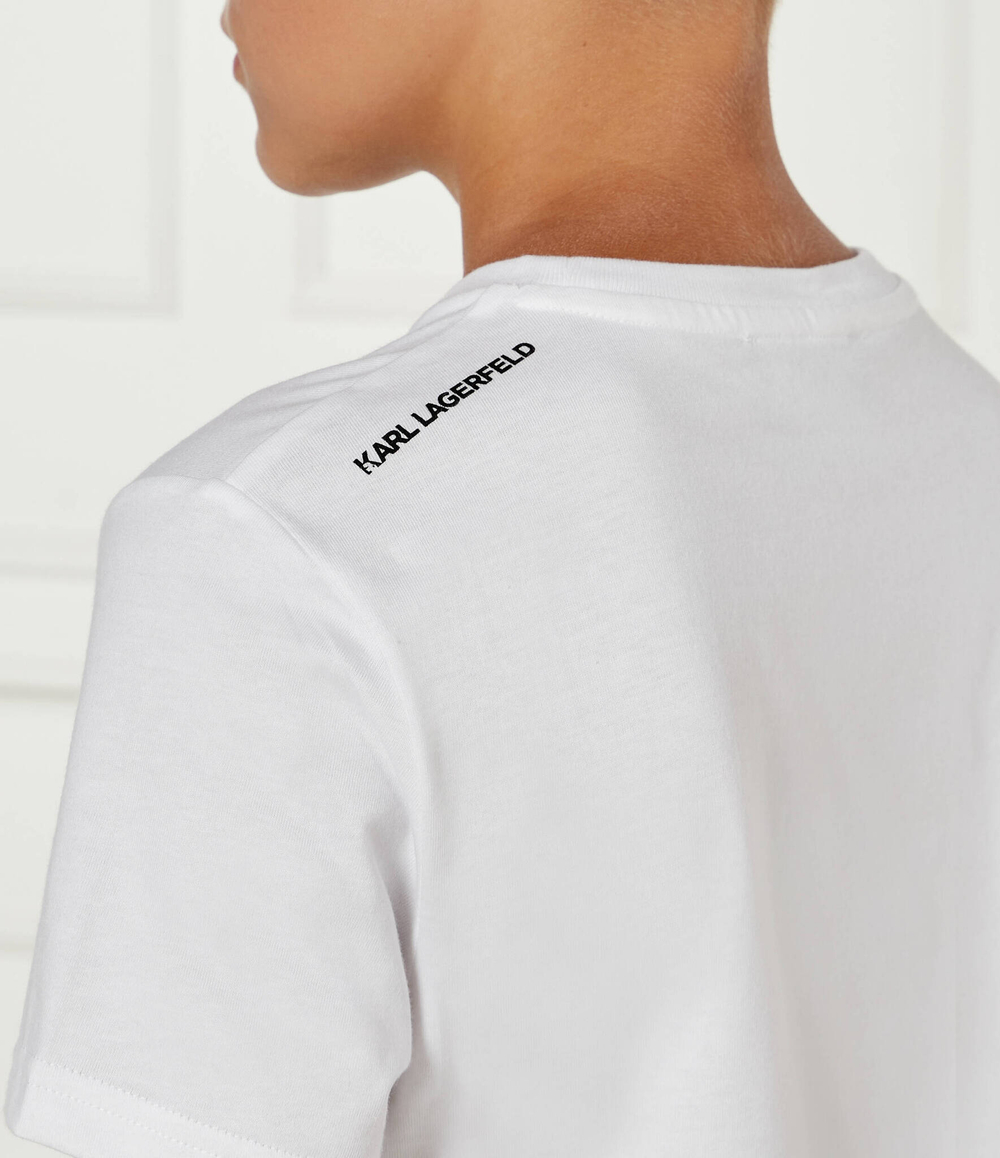 Футболка Karl Lagerfeld Kids - белый(Z30241)