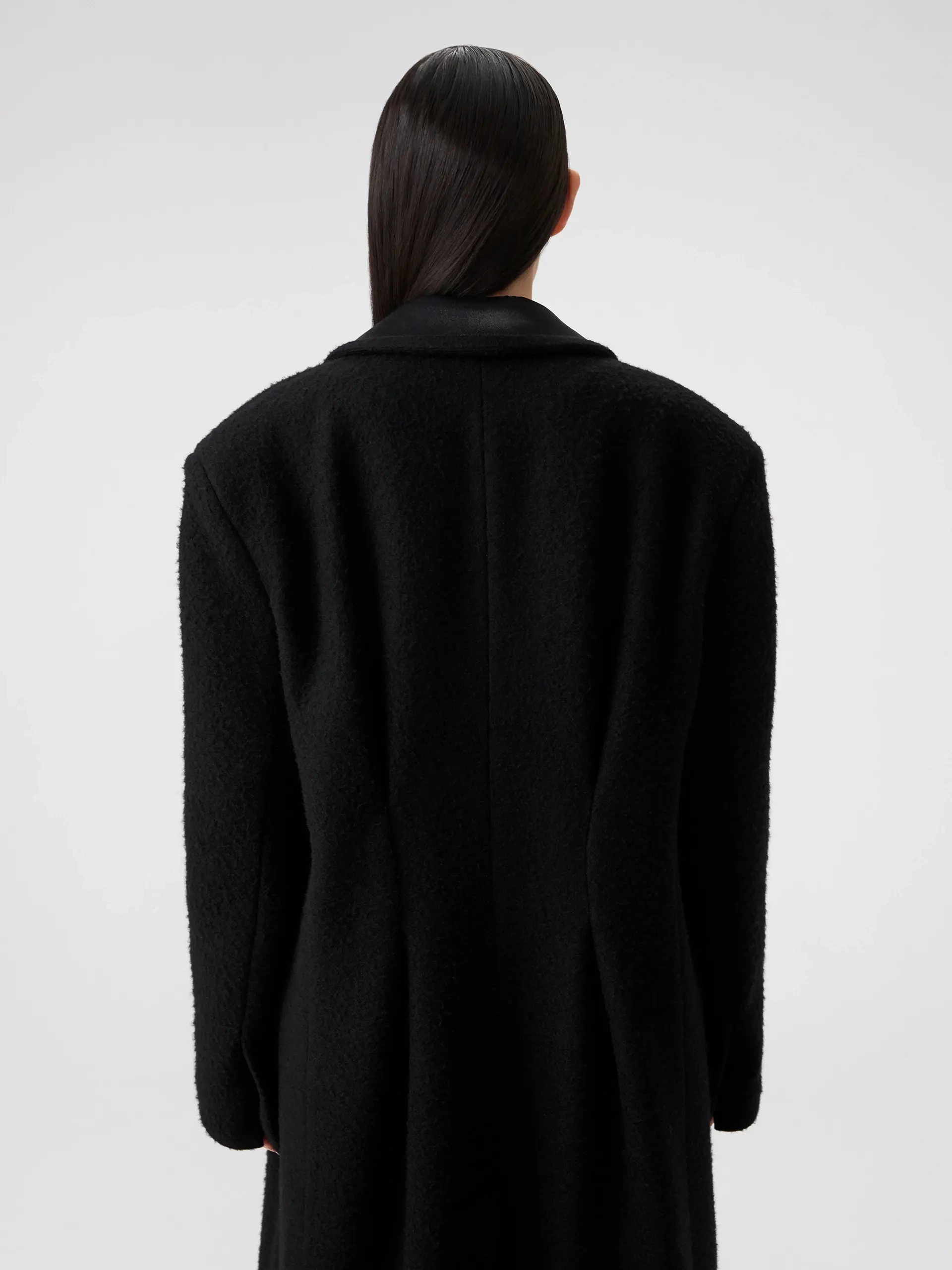 Тренч черный OLA OLA