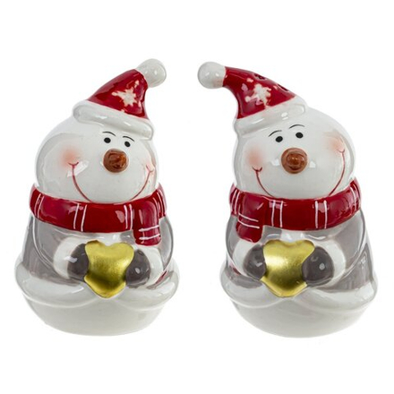 GAEM Набор: солонка и перечница "Снеговики: Сердце Зимы", L10 W5 H8 см