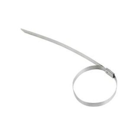 Хомут-стяжка стальной 400x7,9 мм, упаковка 100шт. REXANT