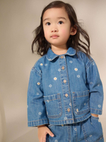 Куртка джинсовая и джинсы в комплекте для девочки Next E86-967, Синий