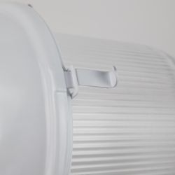 Светильник ЭРА «Желудь» НСП 41-200-001 без решетки сталь/стекло IP54 E27 max 200Вт 185х260 белый