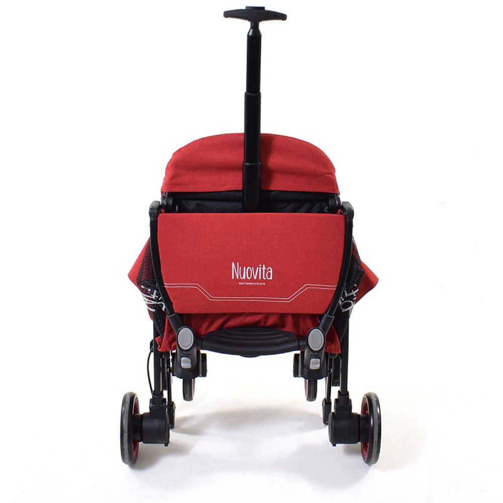 Прогулочная коляска Nuovita Giro Rosso, Nero / Красный, Черный