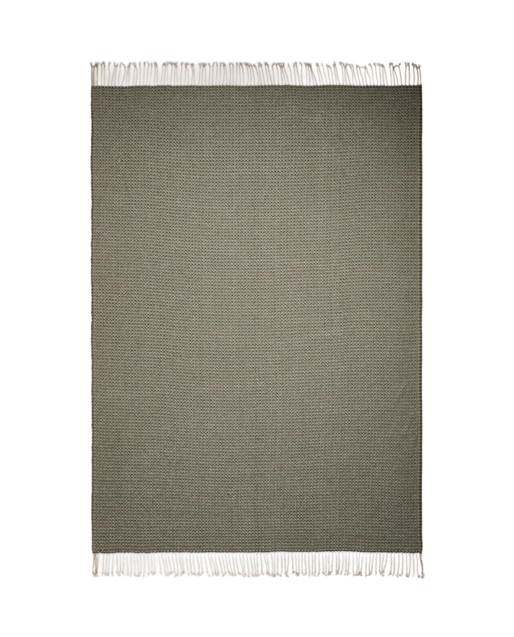 Zara Home плед из полиэстера, зелёный, 140x190 см