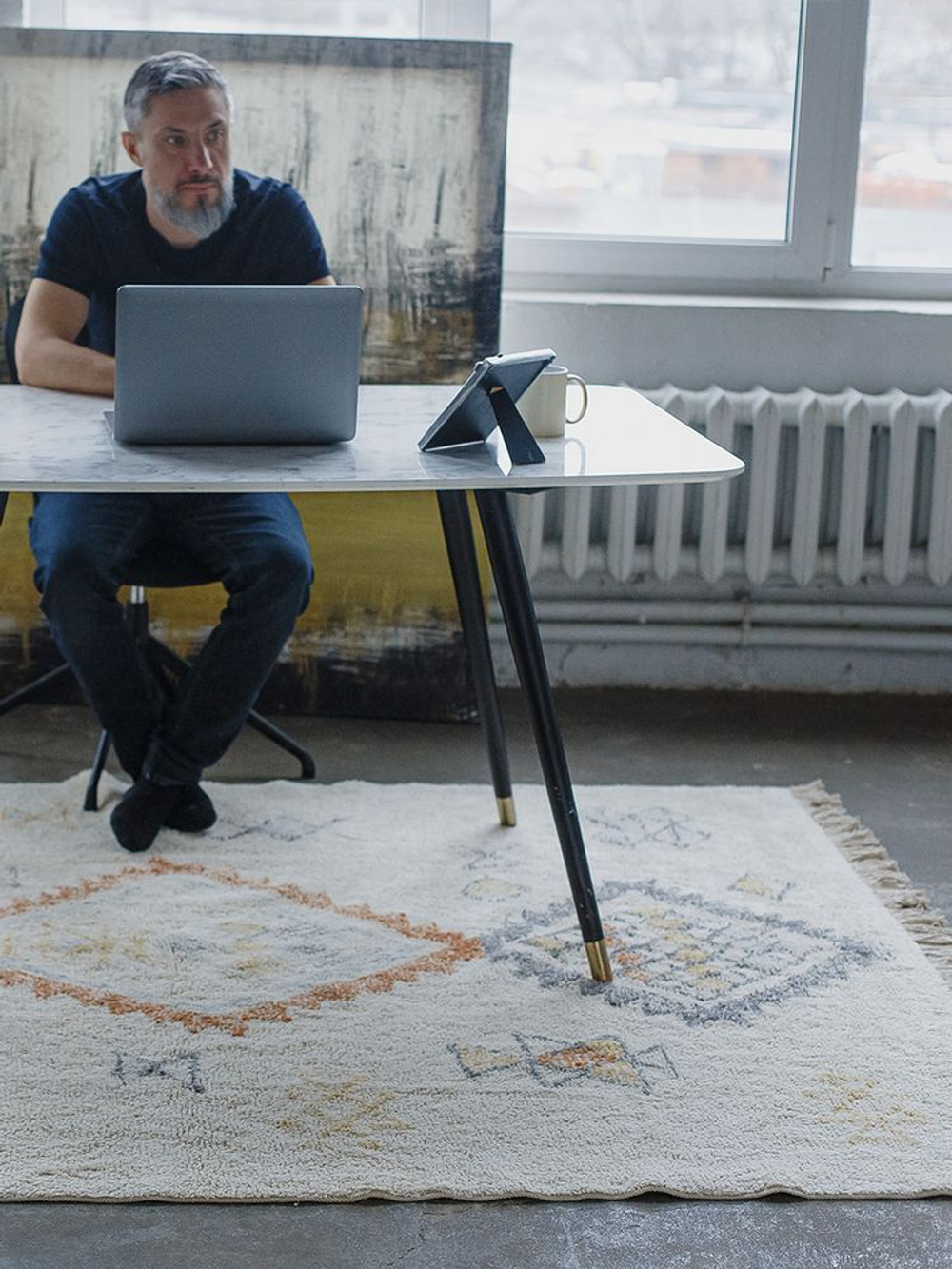 Хлопковый ковер Lillaland AKVETE (190 x 290 см)