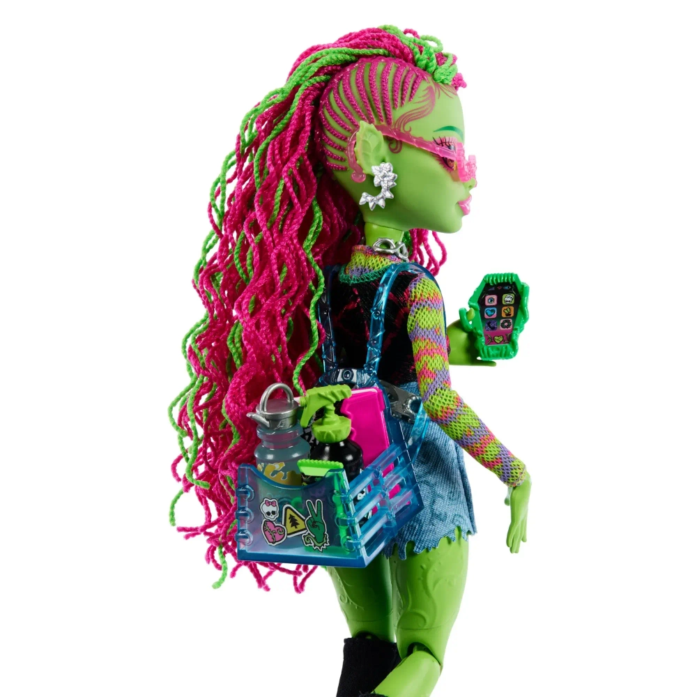 Кукла Monster High Venus McFlytrap с питомцем