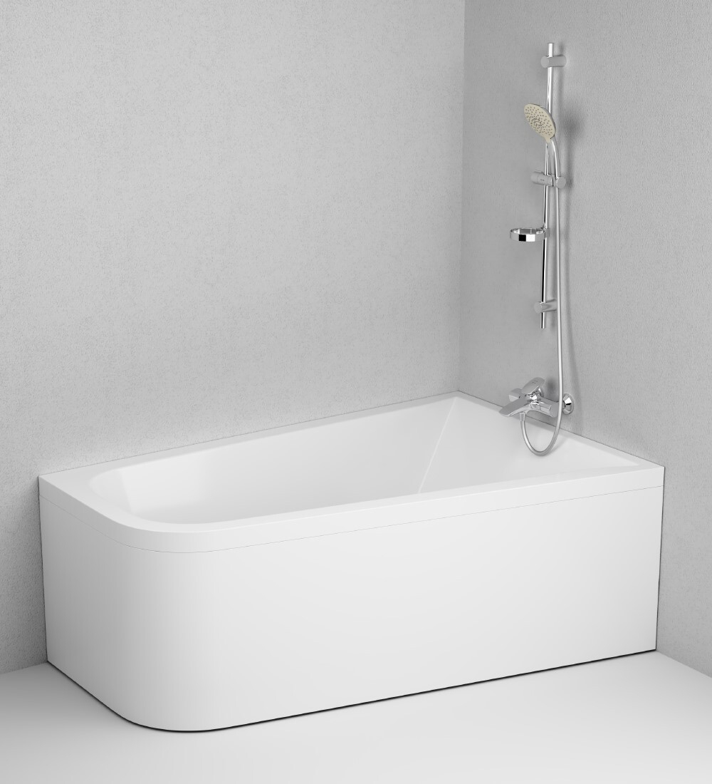 Акриловая ванна AM.PM Spirit (АМ.ПМ Спирит) 160x100 R, W72A-160R100W-A2