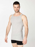 Майка мужская серый меланж