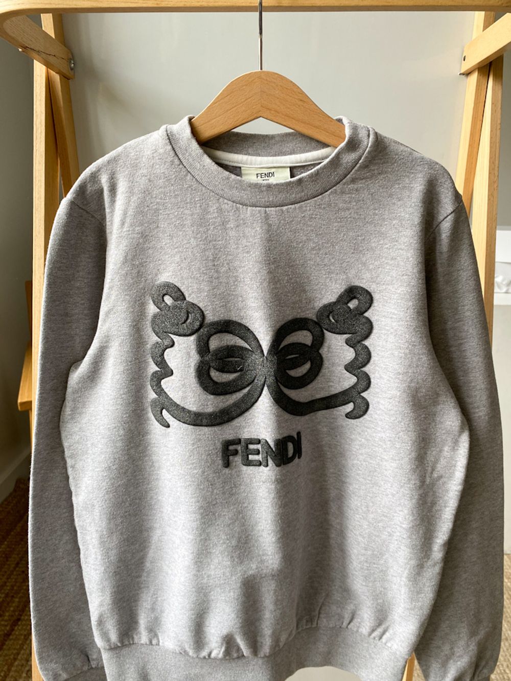 Хлопковая толстовка Fendi, 140