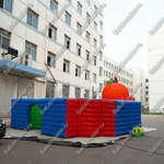 Надувной лабиринт "Ранетка", 8*8*3,6 м