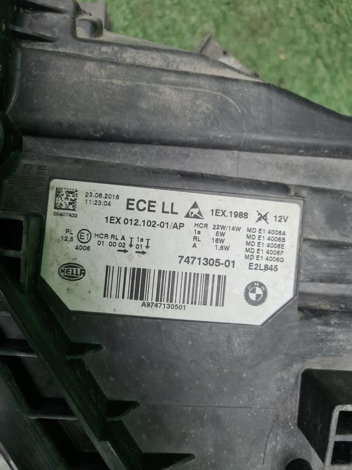 Фара левая BMW 3er F30 (2015-2020) LED