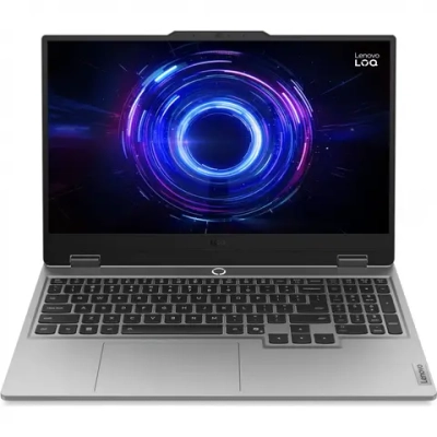 Ноутбук Lenovo LOQ 15IRX10 Core i7 14700HX 16Gb SSD512Gb NVIDIA GeForce RTX5050 8Gb 15.6" IPS FHD (1920x1080) без ОС grey WiFi BT Cam (83JE00YNPS)