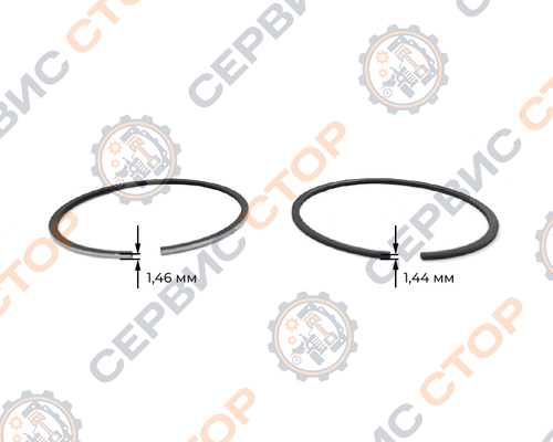 Кольца поршневые 168F 68,25 мм