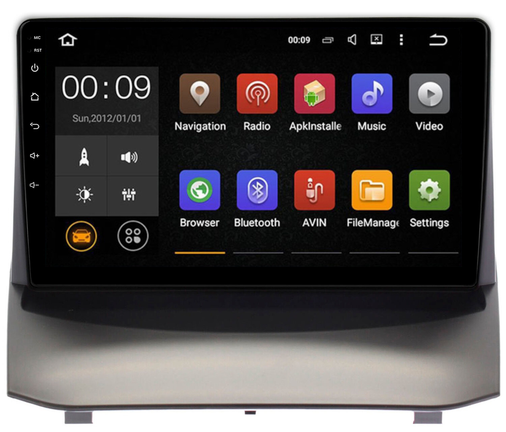 Магнитола для Ford Fiesta 2008-2018 - Roximo RX-1704 Android 13, ТОП процессор, 8/128, SIM-слот