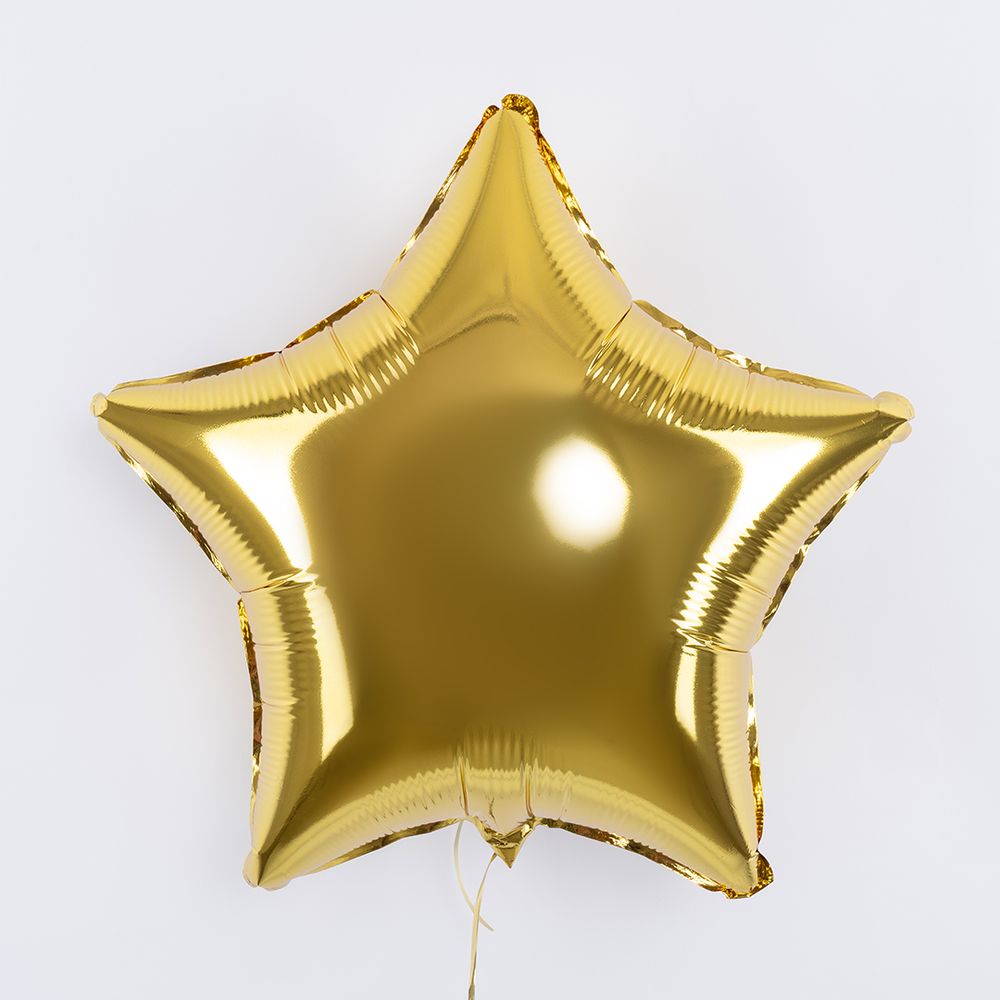 F Шар Звезда 18''/46 см, Золото (БГ-15) 
