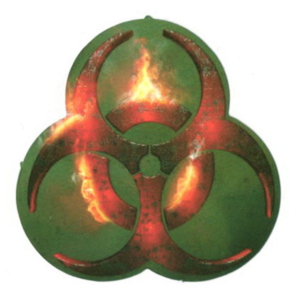 Наклейка Biohazard (154)