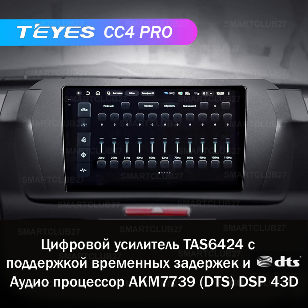 Teyes CC4 Pro 9" для Honda Odyssey 3 2003-2008