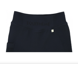 Леггинсы для верховой езды EQUITHÈME Acacia Navy Blue