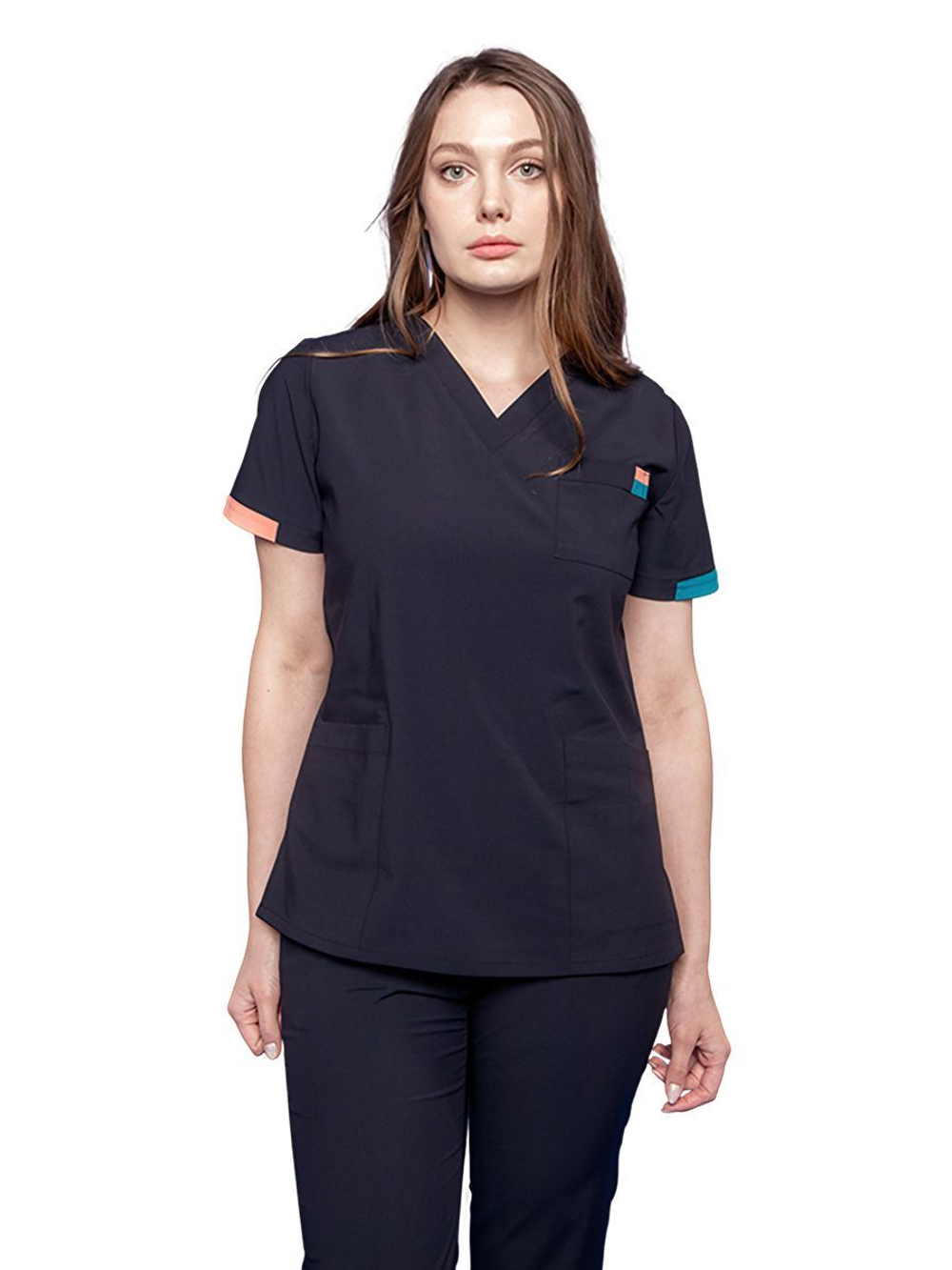 Туника медицинская женская Pulse 254 Alabama, R143 пурпурно-фиолетовый, L