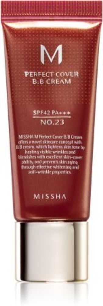 Missha BB-крем с очень высоким УФ-фильтром маленькая упаковка M Perfect Cover