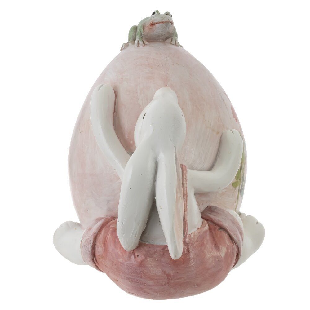 GAEM Фигурка декоративная "Заяц с яйцом", L11 W9 H10,5 см