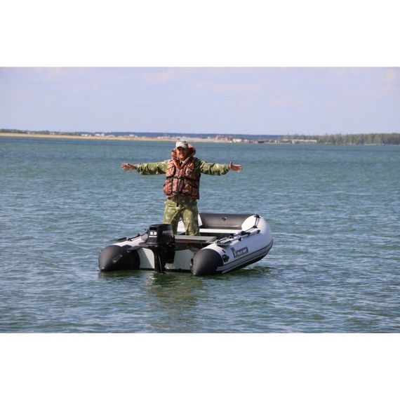 Лодка Polar Bird PB-340M НДНД Merlin (банки и танец из стеклокомпозита)