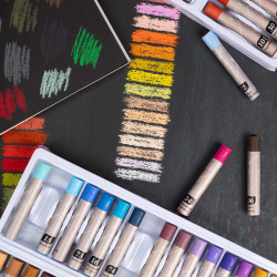 Масляная пастель Малевичъ профессиональная, 72 цвета