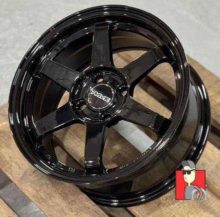 Комплект дисков Rays TE37 15x7 et38 4x100