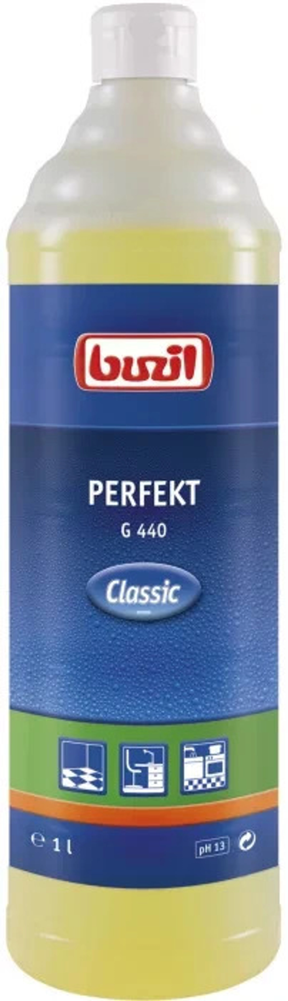 Perfekt, концентрир.сильнодействующее щелочное чист ср-во, Buzil 1 л.