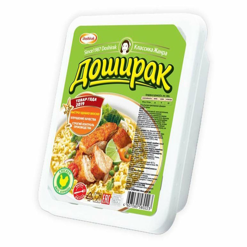 Доширак Лапша Быстрого Приготовления со Вкусом "Курицы" 90гр