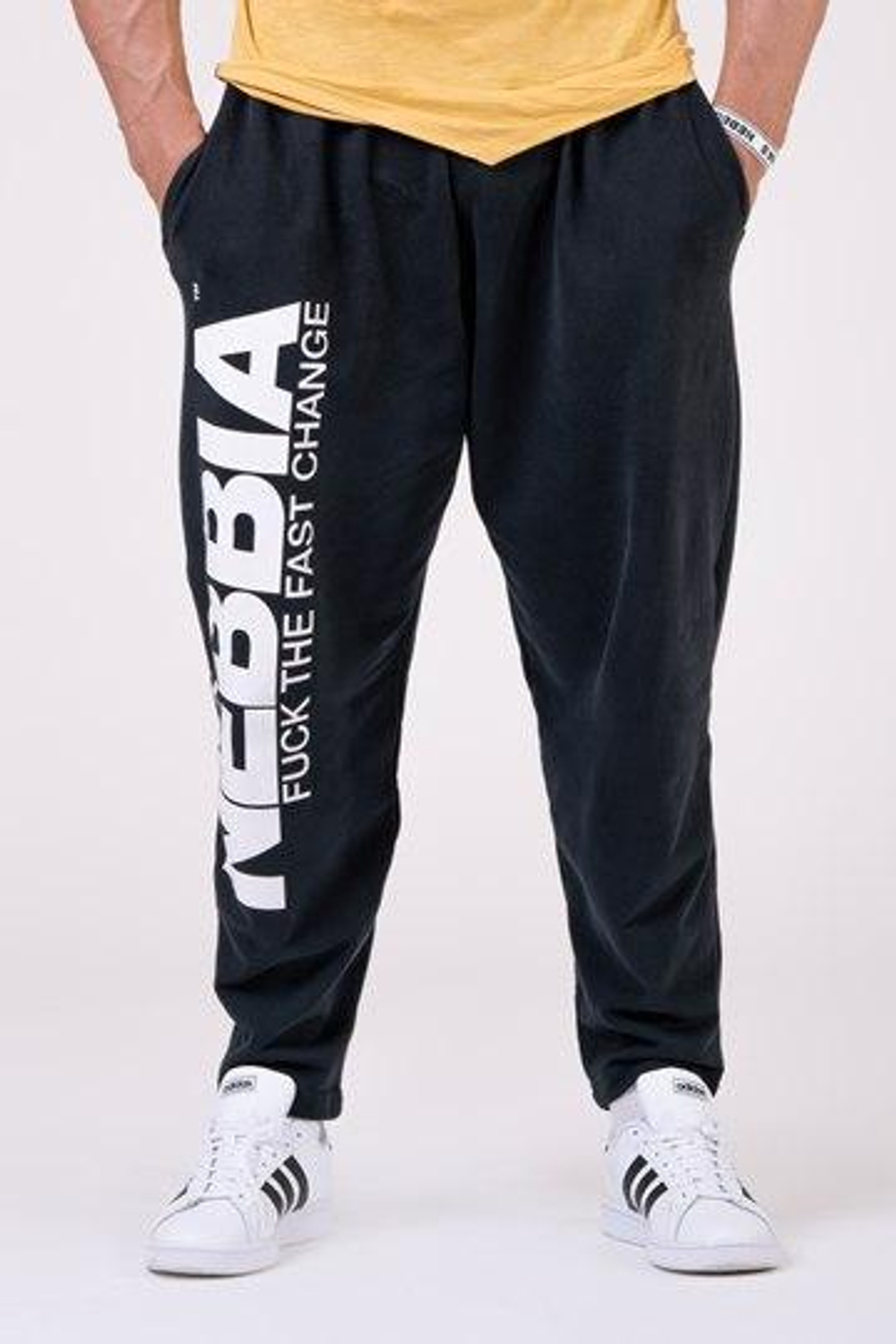 Штаны NEBBIA Beast Mode On iconic sweatpants 186 GREY