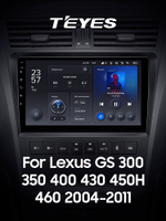 Teyes X1 9" для Lexus GS 300, 350, 400, 430, 450, 460 2004-2011
