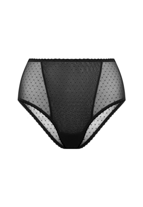 Слипы Клаудиа черная мушка