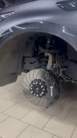 Усиленная тормозная система Infinity QX80 тормоза тормозные диски колодки суппорт