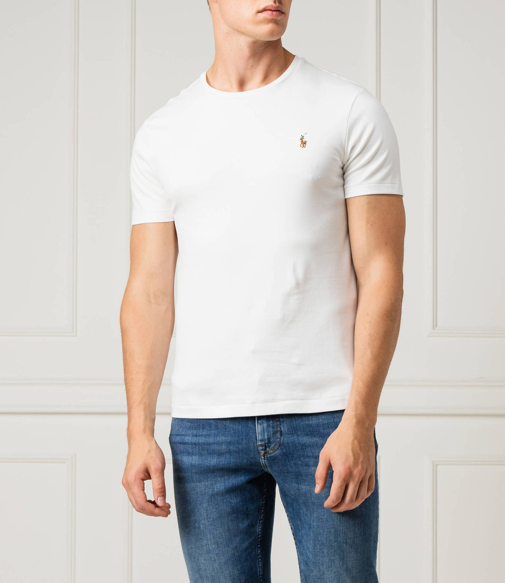 футболка POLO RALPH LAUREN - белый(710740727)