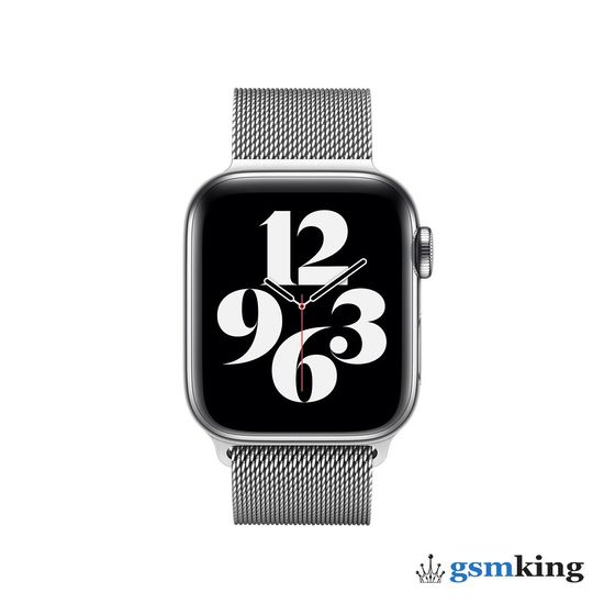 Apple Milanese Loop for Apple Watch 38|40|41mm Silver (Серебристый) ML753ZM/A