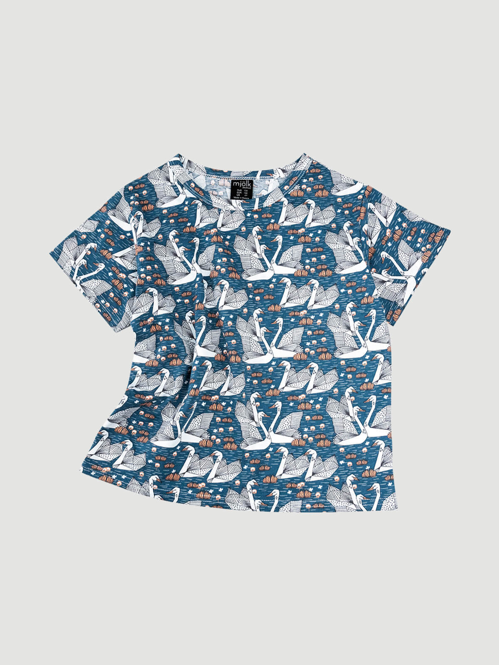 Футболка унисекс Mjölk Лебеди