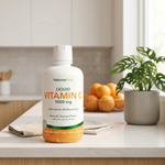 NaturesPlus, жидкий витамин C с биофлавоноидами лимона, натуральный апельсин, 887,10 мл (30 жидк. унций)