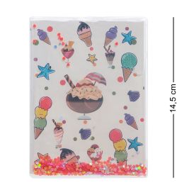 NB-49/ 8 Блокнот «Море удовольствий» с плавающими пайетками