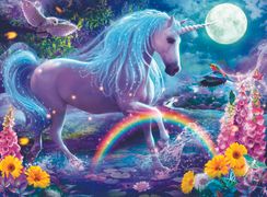 Puzzle Glitter Unicorn 100 pcs