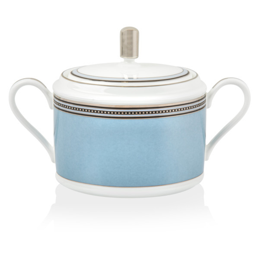 Сахарница 400мл Noritake Богарт платиновая