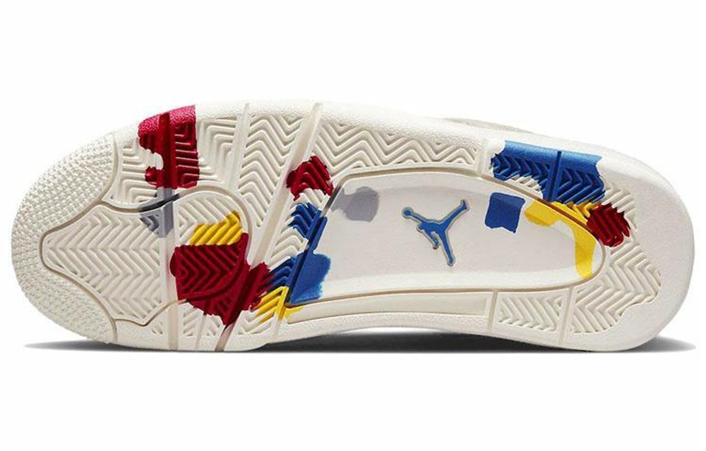 Кроссовки Jordan Air Jordan 4 Retro "Sail" Levi'S (Женская размерная сетка)