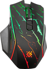 Мышь беспроводная игровая Defender Uran GM-503, RGB, 7кнопок,3200dpi